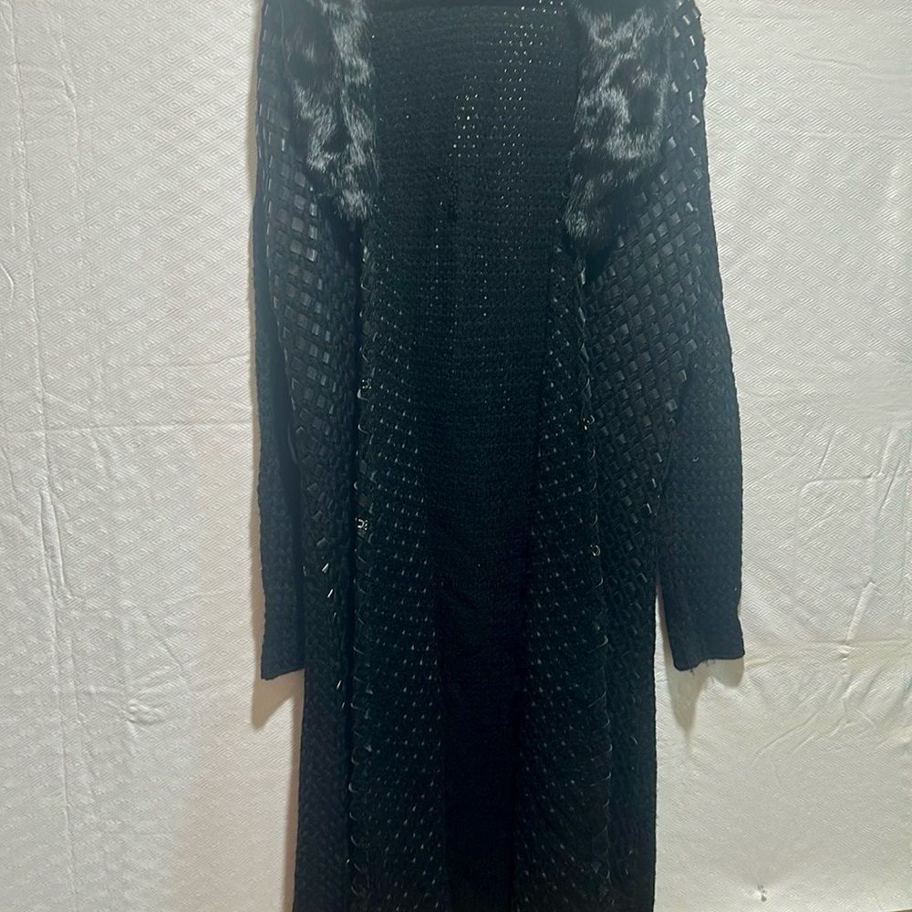 São Paulo Elegant Black Cardigan